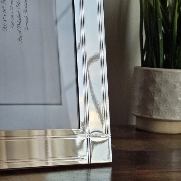 Siena Hand Polished Silverplated Frame Photo Fenwick Island Delaware Aug 2009 - Picture 3 of 15